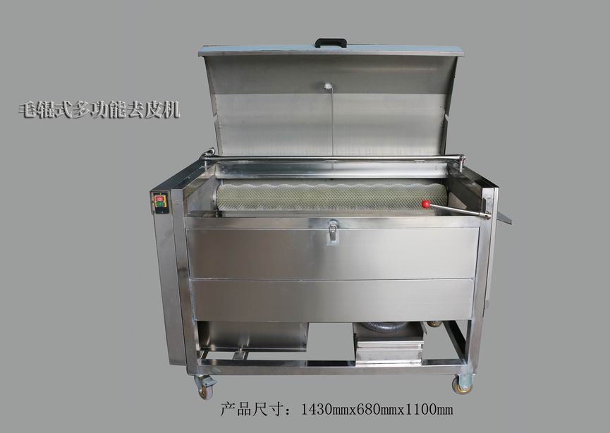 多功能毛辊脱皮清洗机